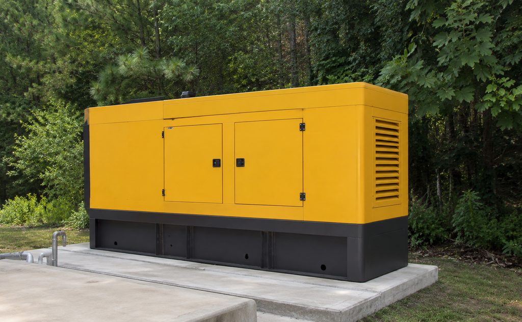 Energieanlagen: Motorgrundrahmen (Anwendungsmotiv)