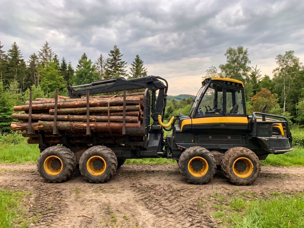 Forsttechnik: Schutzrahmen (Anwendungsmotiv)